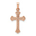 14K Rose Gold Cross Pendant - (A99-996) 14K Rose Gold Cross Pendant - (A99-996)