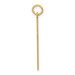 14K Yellow Gold Laser Designed Cross Pendant 32mm length - (B11-699) 14K Yellow Gold Laser Designed Cross Pendant 32mm length - (B11-699)