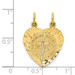 14K Yellow Gold Break-apart Love Charm - (A82-983)