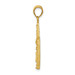 14K Yellow Gold Golf Bag Charm - (A83-712) 14K Yellow Gold Golf Bag Charm - (A83-712)