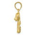 14K Yellow Gold Dog Charm - (A83-919) 14K Yellow Gold Dog Charm - (A83-919)