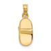 14K Two-tone Gold Baby Shoe Charm - (A86-558) 14K Two-tone Gold Baby Shoe Charm - (A86-558)