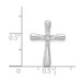 14K White Gold and Diamond Cross Pendant Slide Pendant 1/20-Carat - (A97-217) 14K White Gold and Diamond Cross Pendant Slide Pendant 1/20-Carat - (A97-217)