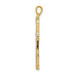 14K Yellow Gold .03-Carat Diamond Accent Cross Pendant - (A97-276) 14K Yellow Gold .03-Carat Diamond Accent Cross Pendant - (A97-276)
