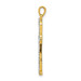 14K Yellow Gold .03-Carat Diamond Accent Cross Pendant - (A97-276) 14K Yellow Gold .03-Carat Diamond Accent Cross Pendant - (A97-276)