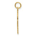 14K Yellow Gold Large M.D. Caduceus Charm - (A82-502) 14K Yellow Gold Large M.D. Caduceus Charm - (A82-502)
