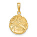 14K Yellow Gold Basketball Pendant - (A83-531) 14K Yellow Gold Basketball Pendant - (A83-531)