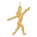 14K Yellow Gold Gymnast Charm - (A83-909)