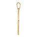 14K Yellow Gold Ichthus Fish Charm - (B11-444) 14K Yellow Gold Ichthus Fish Charm - (B11-444)