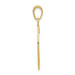 14K Yellow Gold Polished Police Badge Pendant - (A83-162) 14K Yellow Gold Polished Police Badge Pendant - (A83-162)