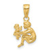 14K Yellow Gold Mother holding child Pendant - (A83-370)