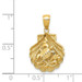14K Yellow Gold Sea Turtle In a Shell Pendant - (A84-168) 14K Yellow Gold Sea Turtle In a Shell Pendant - (A84-168)