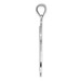 14K White Gold Cross Pendant 37mm length - (A84-283) 14K White Gold Cross Pendant 37mm length - (A84-283)