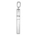 14K White Gold Polished Hollow Cross Pendant 33mm length - (A85-469) 14K White Gold Polished Hollow Cross Pendant 33mm length - (A85-469)