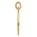 14K Yellow Gold Caridad Del Cobre Medal Pendant - (A98-571) 14K Yellow Gold Caridad Del Cobre Medal Pendant - (A98-571)