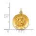 14K Yellow Gold Saint John Medal Charm 16mm width - (B11-302) 14K Yellow Gold Saint John Medal Charm 16mm width - (B11-302)