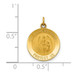 14K Yellow Gold Guardian Angel Medal Charm - (B11-426) 14K Yellow Gold Guardian Angel Medal Charm - (B11-426)