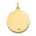 14K Yellow Gold Guardian Angel Medal Charm - (B11-426) 14K Yellow Gold Guardian Angel Medal Charm - (B11-426)