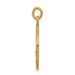14K Yellow Gold Saint Elizabeth Seton Medal Charm 15mm width - (B11-494) 14K Yellow Gold Saint Elizabeth Seton Medal Charm 15mm width - (B11-494)