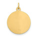 14K Yellow Gold Confirmation Medal Charm - (B11-598) 14K Yellow Gold Confirmation Medal Charm - (B11-598)