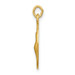 14K Yellow Gold Saint Francis of Assisi Medal Charm 15mm width - (B11-640) 14K Yellow Gold Saint Francis of Assisi Medal Charm 15mm width - (B11-640)