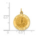 14K Yellow Gold Our Lady of Fatima Medal Charm 15mm width - (B11-697) 14K Yellow Gold Our Lady of Fatima Medal Charm 15mm width - (B11-697)