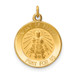 14K Yellow Gold Infant of Prague Medal Charm - (B11-714) 14K Yellow Gold Infant of Prague Medal Charm - (B11-714)