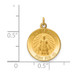 14K Yellow Gold Infant of Prague Medal Charm - (B11-714) 14K Yellow Gold Infant of Prague Medal Charm - (B11-714)