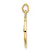 14K Yellow Gold Saint Paul Medal Charm 15mm width - (B14-256)