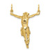 14K Two-tone Gold Rose Corpus Pendant - (A83-515) 14K Two-tone Gold Rose Corpus Pendant - (A83-515)