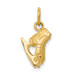 14K Yellow Gold 3-D Pair Of Ice Skates Charm - (A86-750) 14K Yellow Gold 3-D Pair Of Ice Skates Charm - (A86-750)