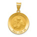 14K Yellow Gold Saint Anthony Medal Pendant - (A97-986)
