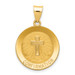 14K Yellow Gold Confirmation Medal Round Pendant - (A98-267) 14K Yellow Gold Confirmation Medal Round Pendant - (A98-267)