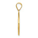 14K Yellow Gold Polished and Satin St. Theresa Medal Pendant 19mm width - (A99-997) 14K Yellow Gold Polished and Satin St. Theresa Medal Pendant 19mm width - (A99-997)