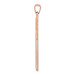 14K Rose Gold Rhodium Cross Pendant - (B11-179) 14K Rose Gold Rhodium Cross Pendant - (B11-179)