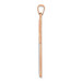 14K Rose Gold Rhodium Cross Pendant - (B11-179) 14K Rose Gold Rhodium Cross Pendant - (B11-179)