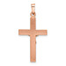 14K Two-tone Gold Hollow Crucifix Pendant - (B11-198) 14K Two-tone Gold Hollow Crucifix Pendant - (B11-198)