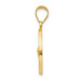 14K Yellow Gold Polished and Satin St. Jude Thaddeus Medal Pendant 19mm width - (B11-222) 14K Yellow Gold Polished and Satin St. Jude Thaddeus Medal Pendant 19mm width - (B11-222)