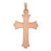 14K Two-tone Gold Hollow Crucifix Pendant 28mm length - (B11-344) 14K Two-tone Gold Hollow Crucifix Pendant 28mm length - (B11-344)