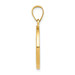 14K Yellow Gold Polished and Satin St. Nicholas Medal Pendant 19mm width - (B11-478) 14K Yellow Gold Polished and Satin St. Nicholas Medal Pendant 19mm width - (B11-478)
