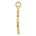 14K Yellow Gold Polished 3-Dimensional Kokopelli Charm - (A84-723) 14K Yellow Gold Polished 3-Dimensional Kokopelli Charm - (A84-723)