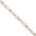 14k Tri-color Gold 3-Strand Diamond-cut Beaded Anklet - length: 10'' inches - (C64-109) 14k Tri-color Gold 3-Strand Diamond-cut Beaded Anklet - length: 10'' inches - (C64-109)