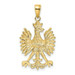 14K Yellow Gold Eagle Charm - (A85-746) 14K Yellow Gold Eagle Charm - (A85-746)