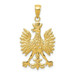 14K Yellow Gold Eagle Charm - (A85-746) 14K Yellow Gold Eagle Charm - (A85-746)