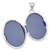 14K White Gold Oval Locket 30x21mm - (A99-341)
