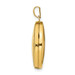 14K Yellow Gold Oval Locket 30x21mm - (A99-416)