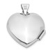 14K White Gold 18mm Heart with Tree Locket - (A99-440) 14K White Gold 18mm Heart with Tree Locket - (A99-440)