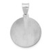 14K White Gold Polished and Satin St. Jude Thaddeus Medal Pendant 19mm width - (B11-358) 14K White Gold Polished and Satin St. Jude Thaddeus Medal Pendant 19mm width - (B11-358)