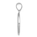 14K White Gold Polished and Satin St. Florian Medal Pendant 18mm width - (B11-637) 14K White Gold Polished and Satin St. Florian Medal Pendant 18mm width - (B11-637)