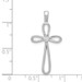 14K White Gold SI3/I1 Diamond Cross Pendant 1/20-Carat - (B13-557) 14K White Gold SI3/I1 Diamond Cross Pendant 1/20-Carat - (B13-557)